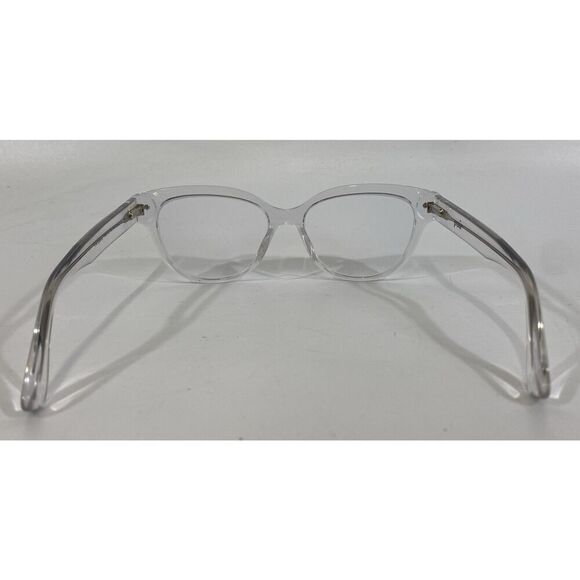 Pair Eyeglasses FRAMES ONLY “The Quinn” Clear Frames 049 55-16-140 W/ Case - Picture 4 of 9